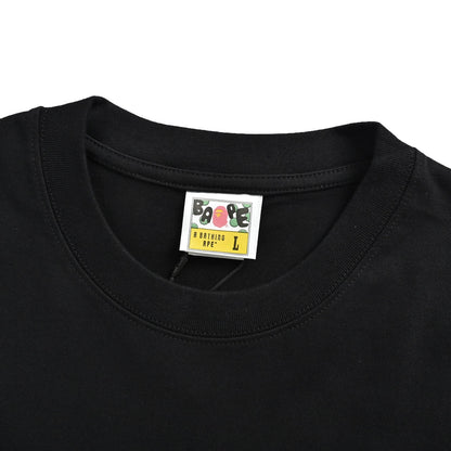 Bape 26ss little monkey cycling printed short sleeves