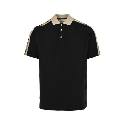 Gucci 20ss reflective webbing Polo short sleeves
