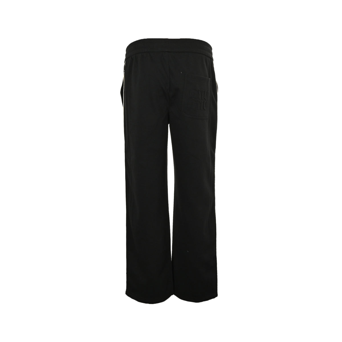 Miu Miu letter web trousers