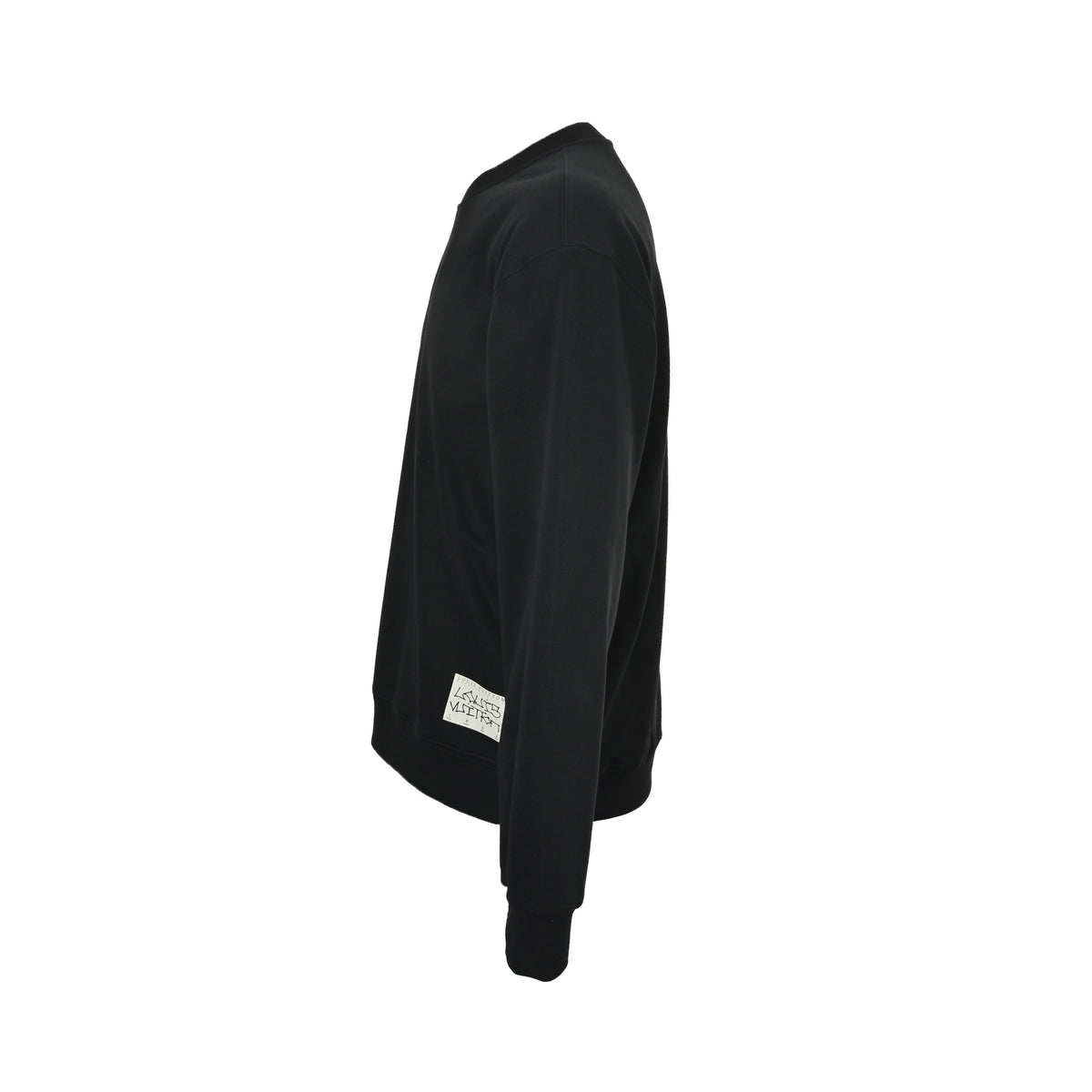 Louis Vuitton 25Fw hem label crew neck sweatshirt