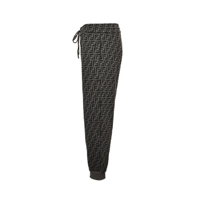 Fendi FF element all-over printed logo suit trousers
