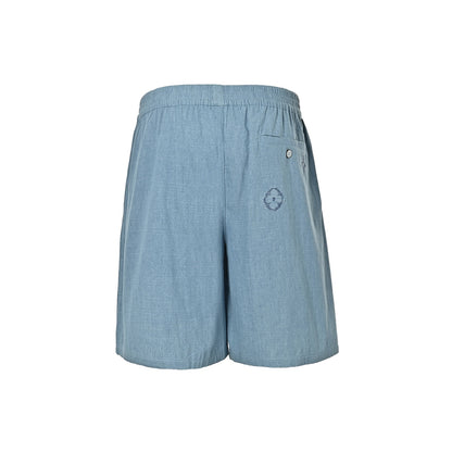 Louis Vuitton front and back embroidered suit shorts