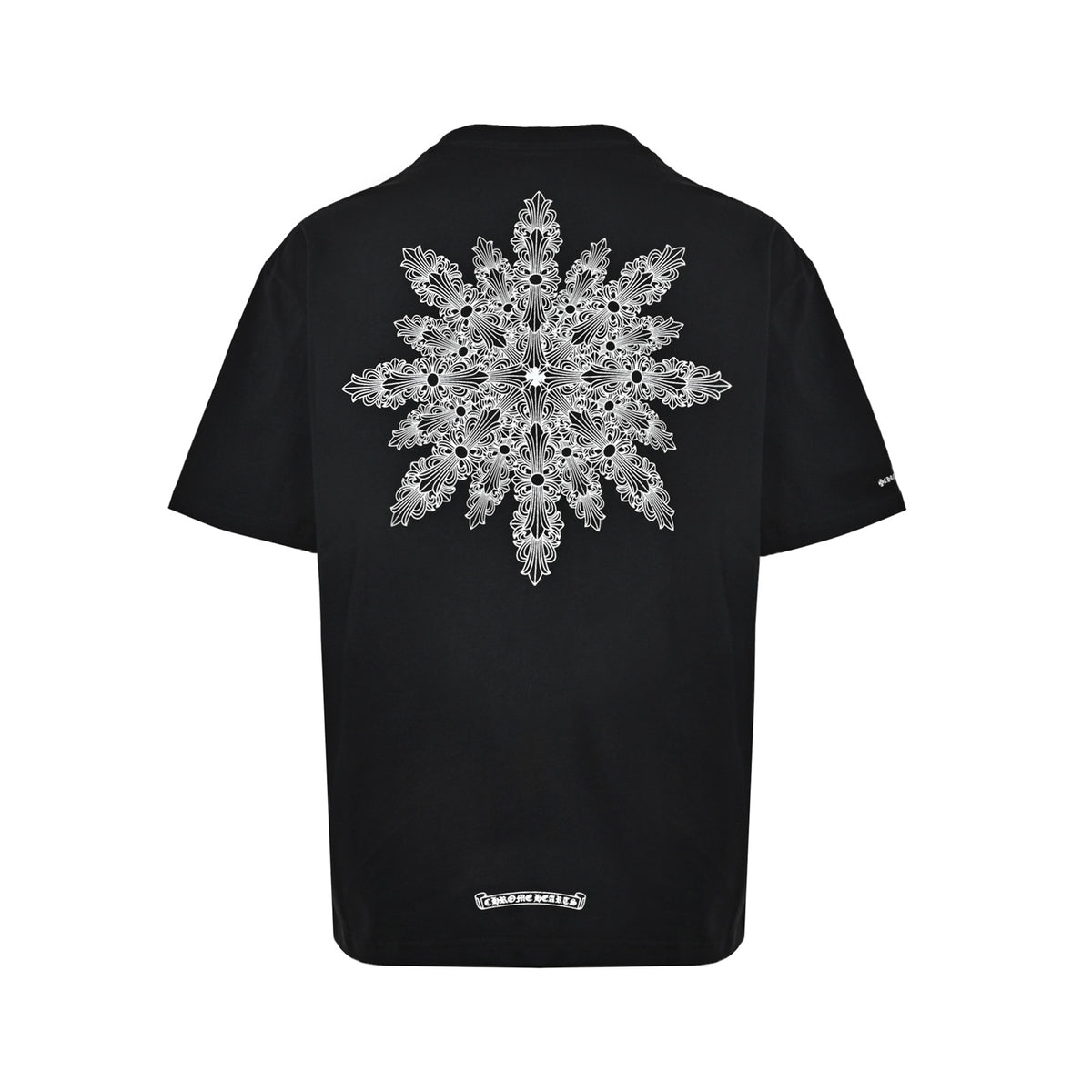 Chrome Hearts/Kaleidoscope Cross Print Short Sleeve