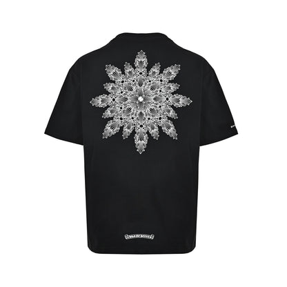 Chrome Hearts/Kaleidoscope Cross Print Short Sleeve