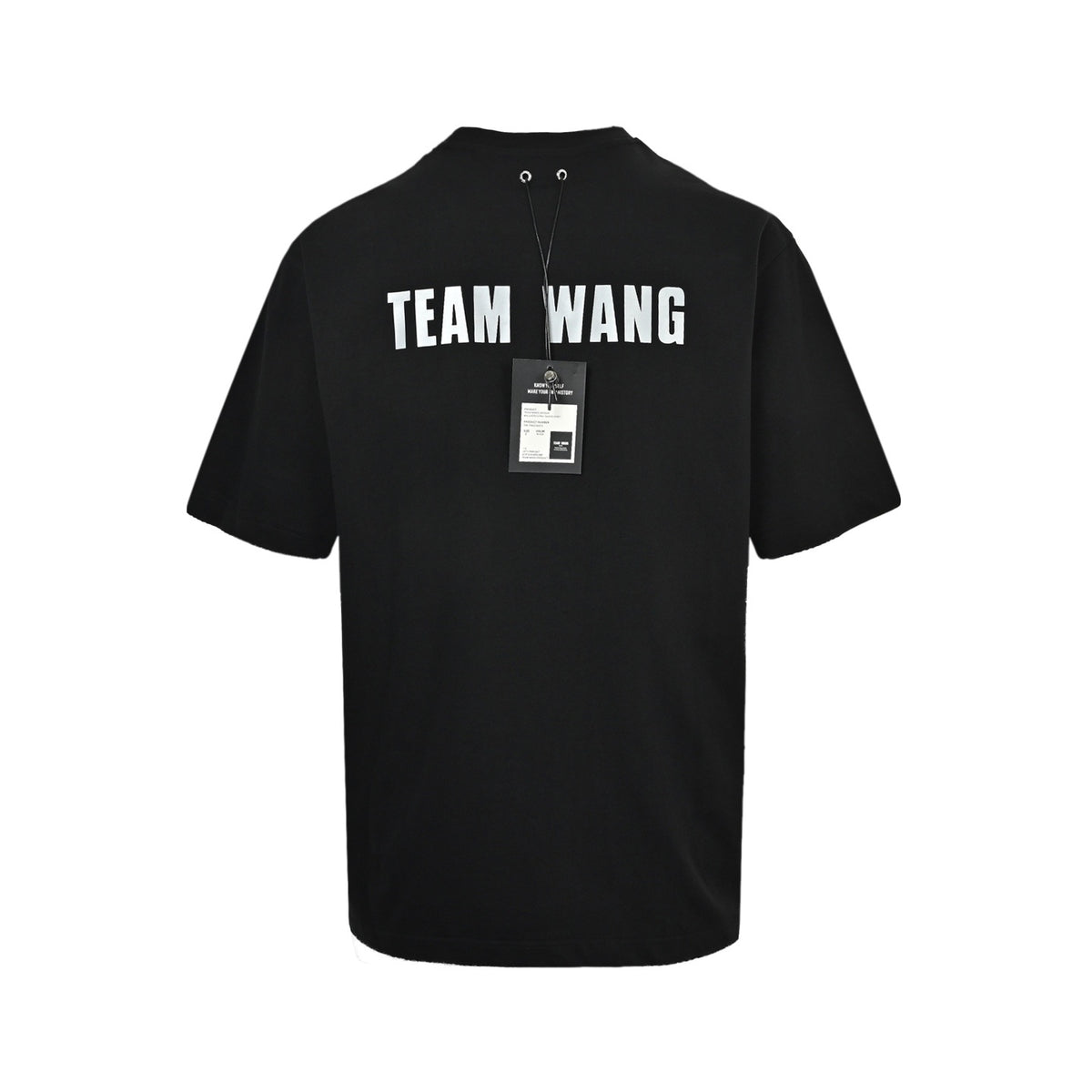 TEAM WANG first generation reflective letter printed short sleeves