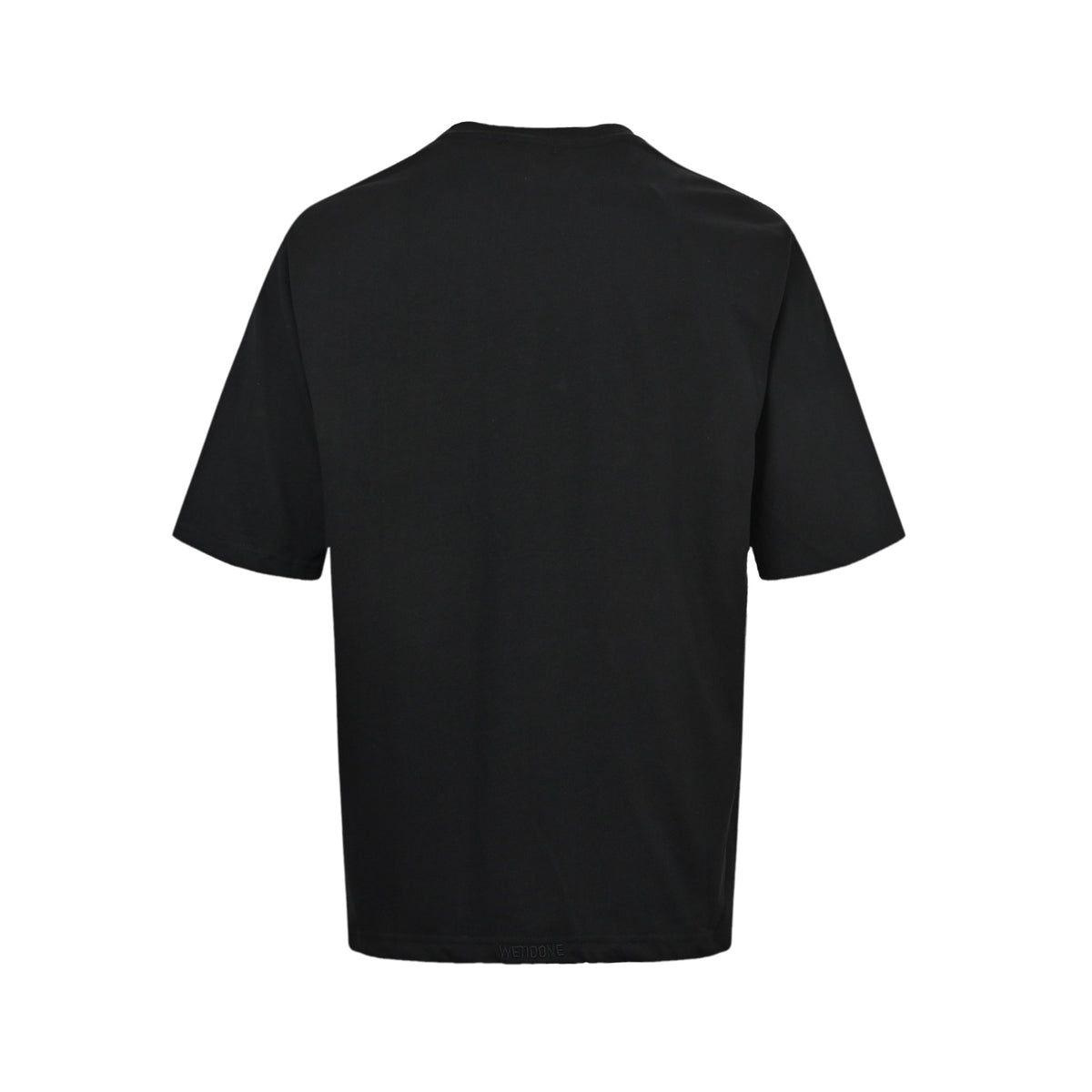 WE11DONE fluorescent graffiti gradient letter print short sleeves