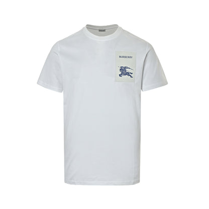 Burberry war horse patch label short sleeves