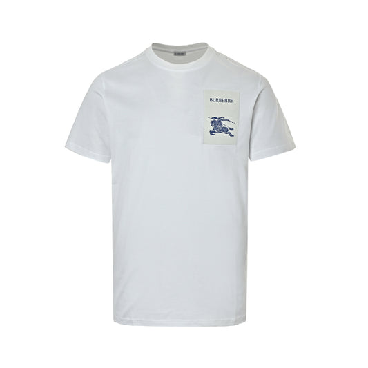 Burberry war horse patch label short sleeves
