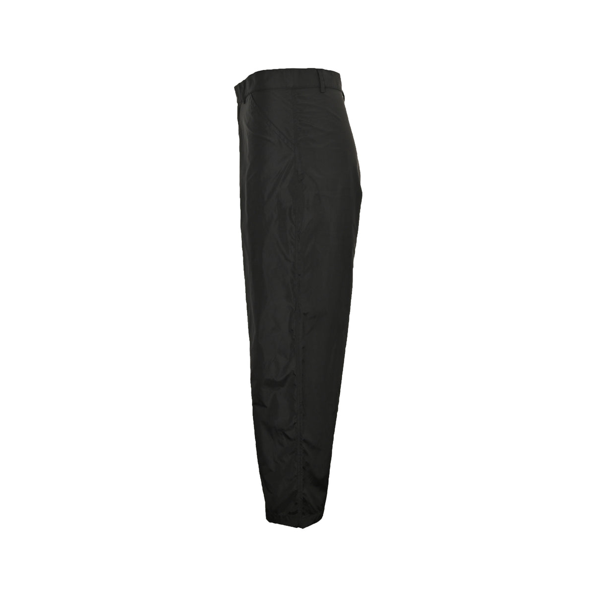 Prada 25Fw back flap pocket recycled nylon trousers