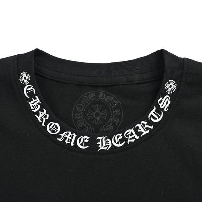 Chrome Hearts/Chrome Heart Sanskrit letter printed short sleeve collar