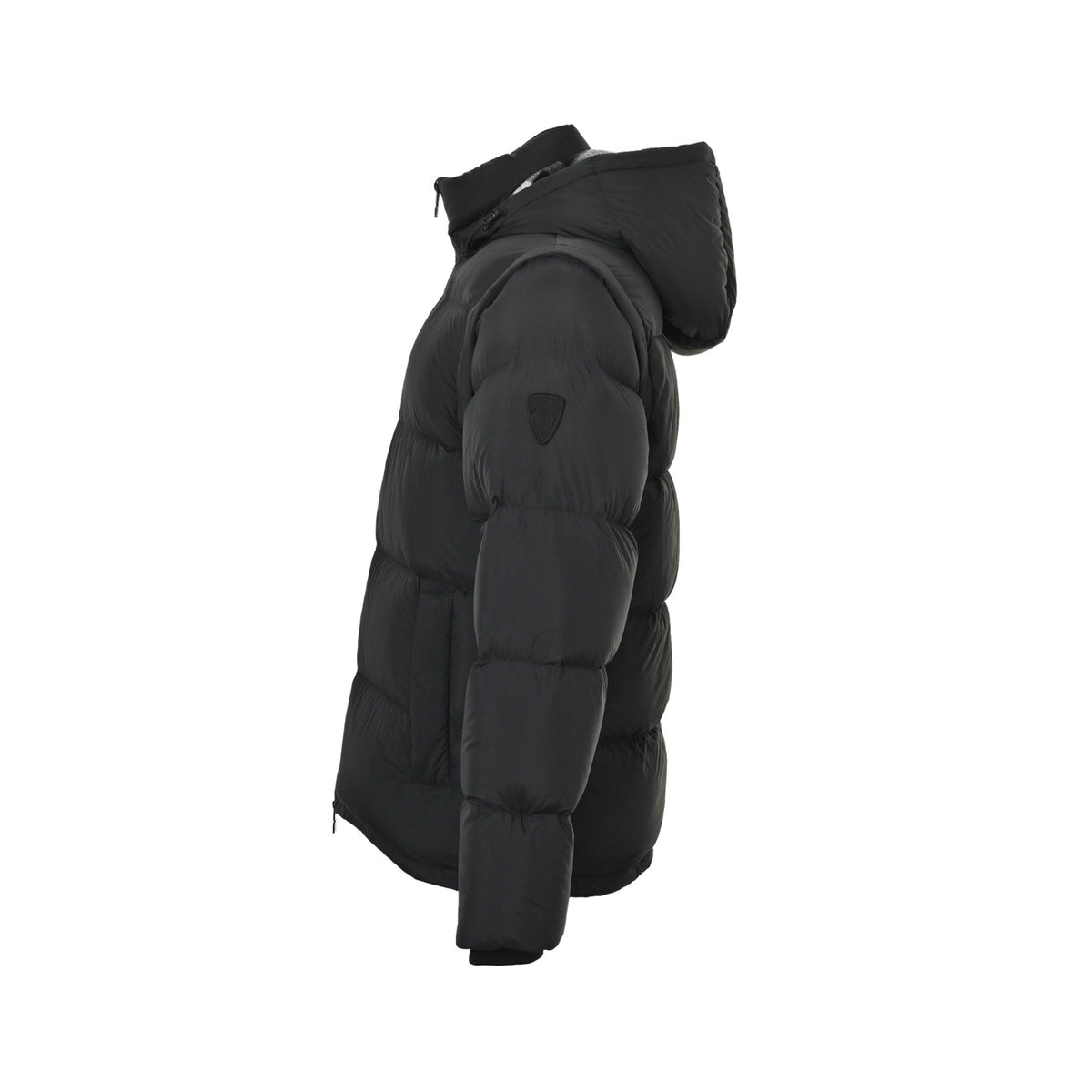 Burberry 25Fw arm shield detachable hooded down jacket