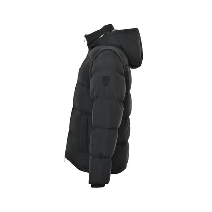 Burberry 25Fw arm shield detachable hooded down jacket