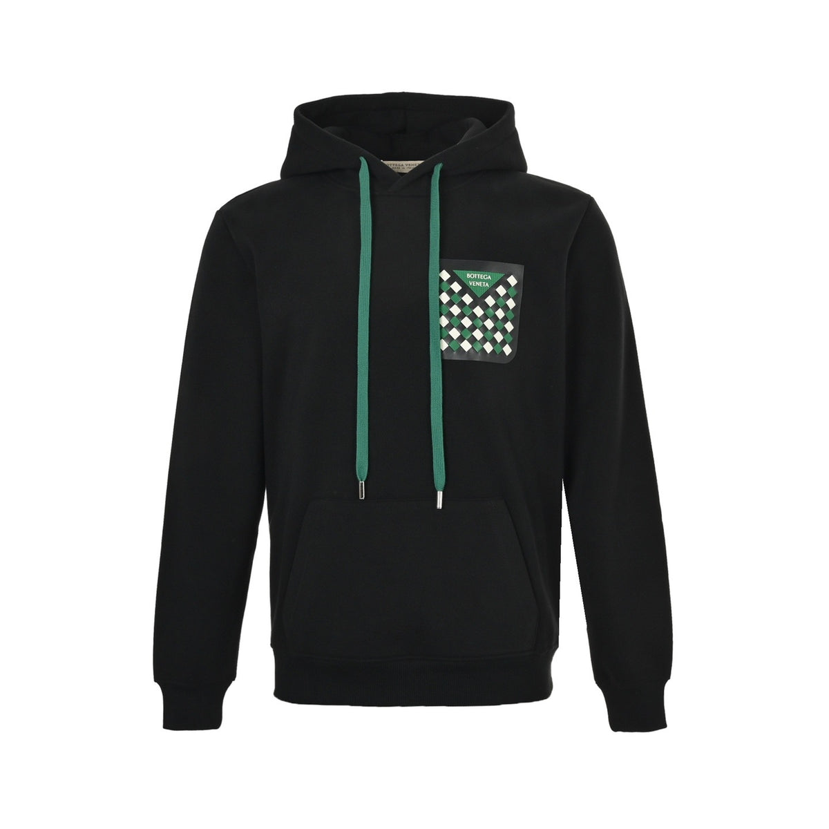 Bottega Veneta/BV woven pocket hooded sweatshirt