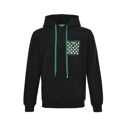 Bottega Veneta/BV woven pocket hooded sweatshirt