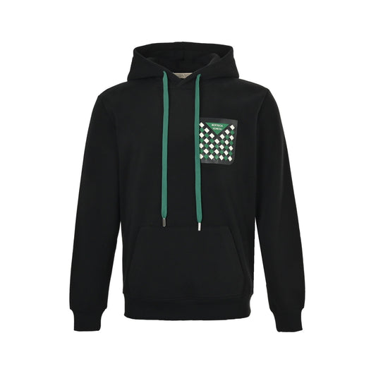 Bottega Veneta/BV woven pocket hooded sweatshirt