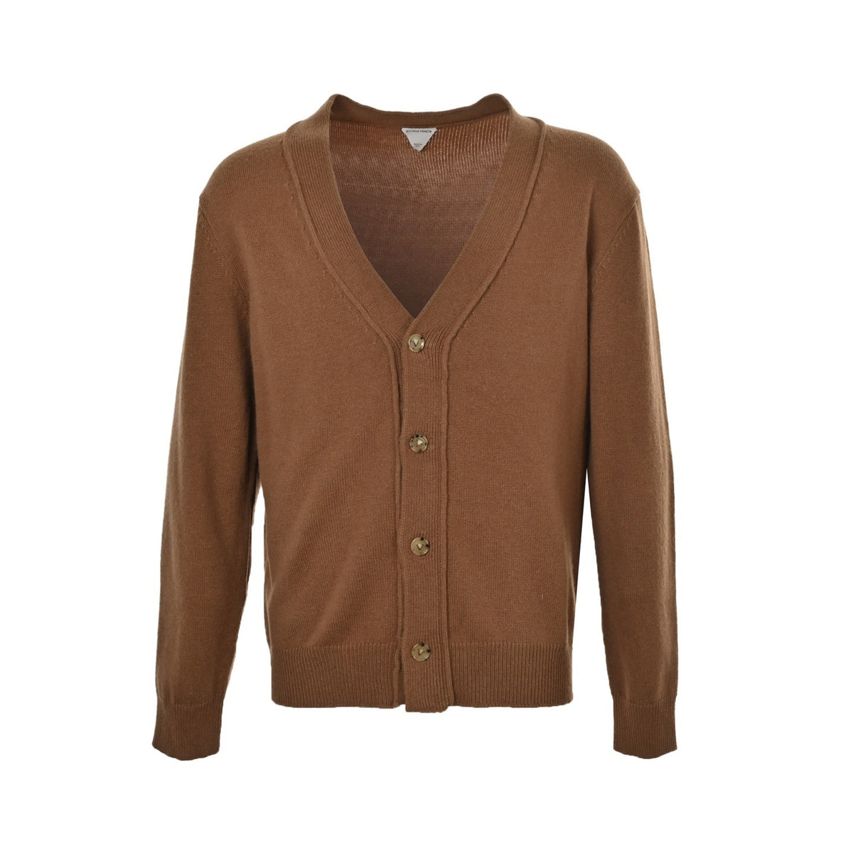 Bottega Veneta/BV woven leather cardigan sweater