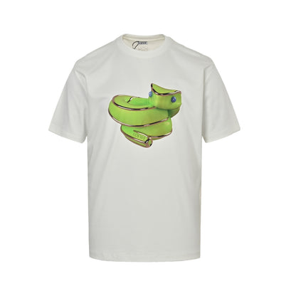 Loewe/Luo Yiwei 25ss Year of the Snake limited print short-sleeve