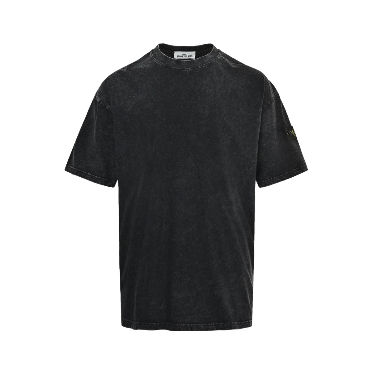 Stone Island classic armband washed short sleeves