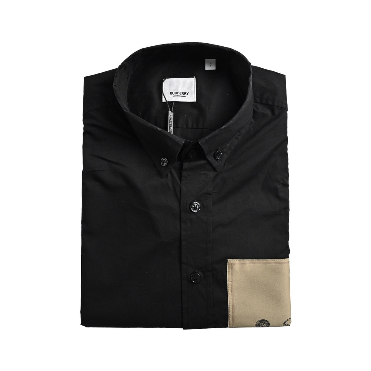 Burberry classic label plaid shirt
