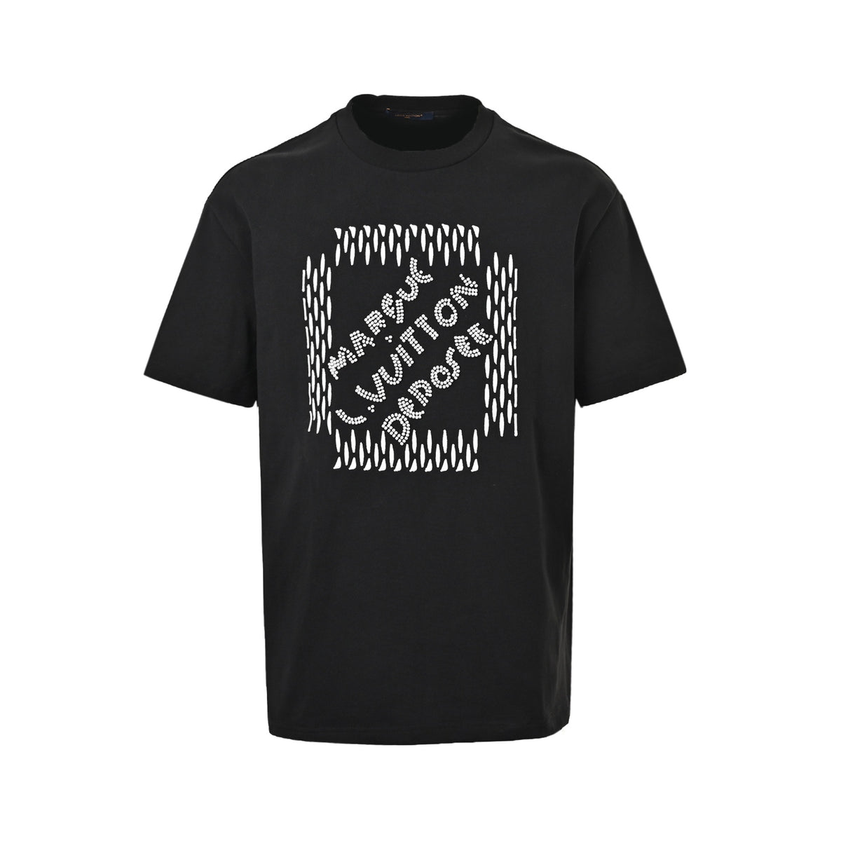 Louis Vuitton beaded embroidered short sleeves