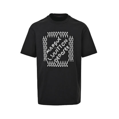 Louis Vuitton beaded embroidered short sleeves