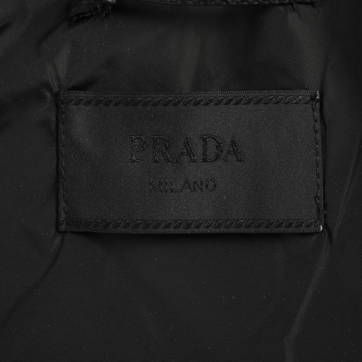Prada regenerated nylon lightweight cotton jacket