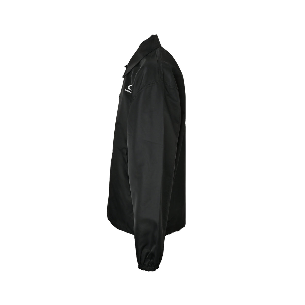 Balenciaga NBA joint nylon waterproof lapel coach jacket