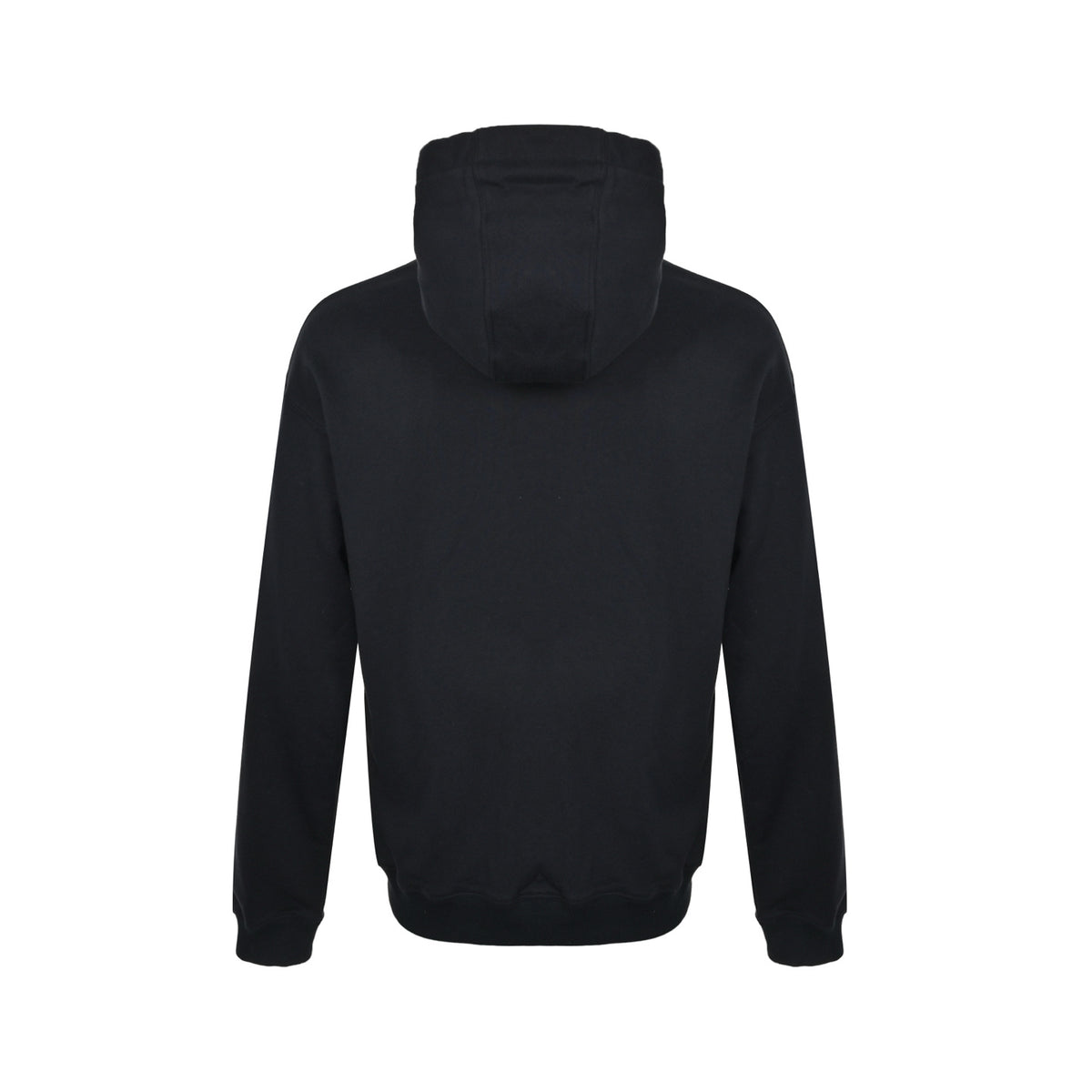 Fendi blue letter embroidered hooded sweatshirt