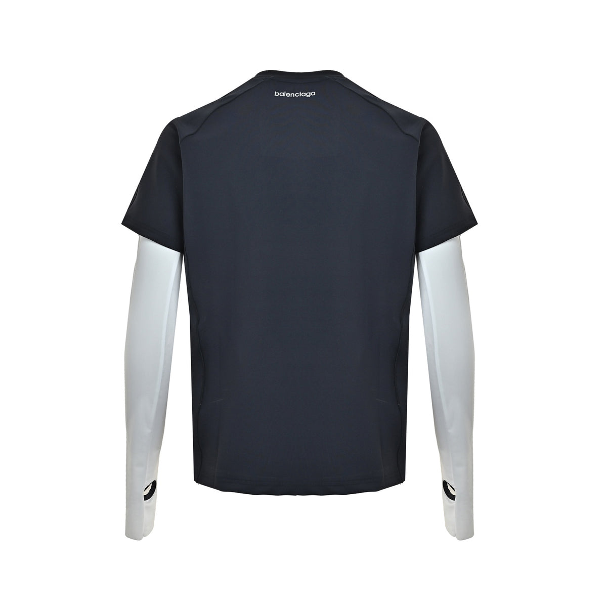 Balenciaga Reflective 6B fake two-piece stitching sports long-sleeved T-shirt