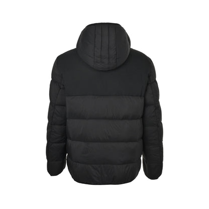 Moncle/Meng Mouth 25Fw patchwork hooded down jacket