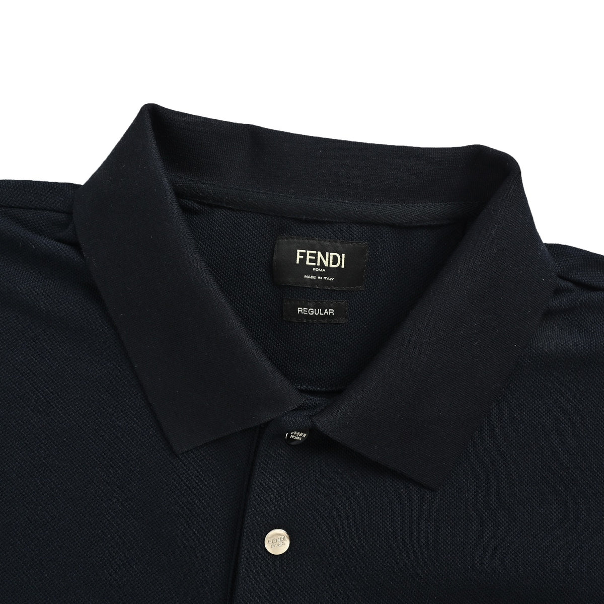 Fendi FF embroidered Polo short sleeves