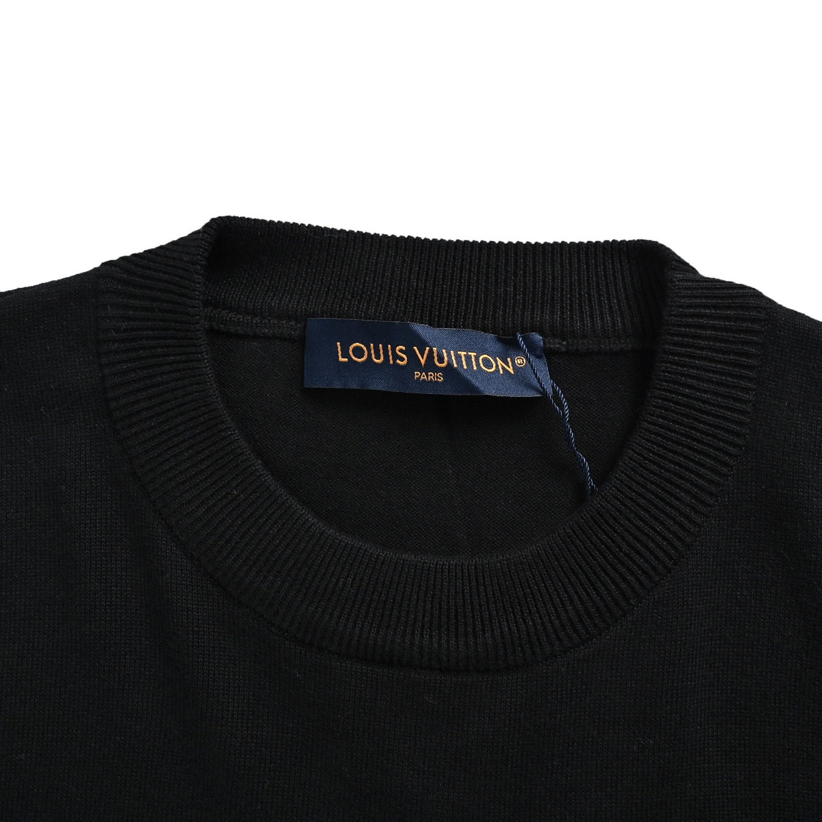 Louis Vuitton presbyopic nylon patch pocket knitted short sleeves
