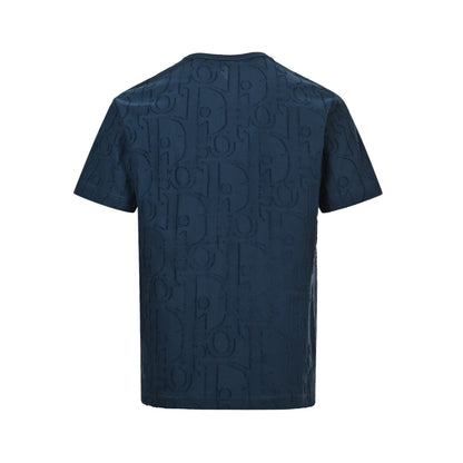 Dior 25ss all-over presbyopia jacquard short sleeves