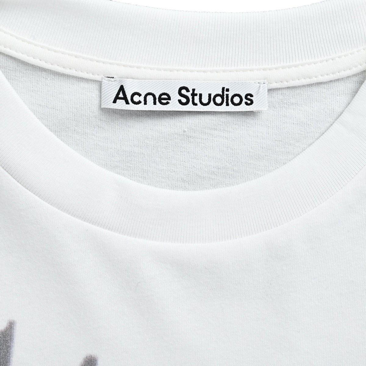 Acne Studios large print long sleeve T-shirt