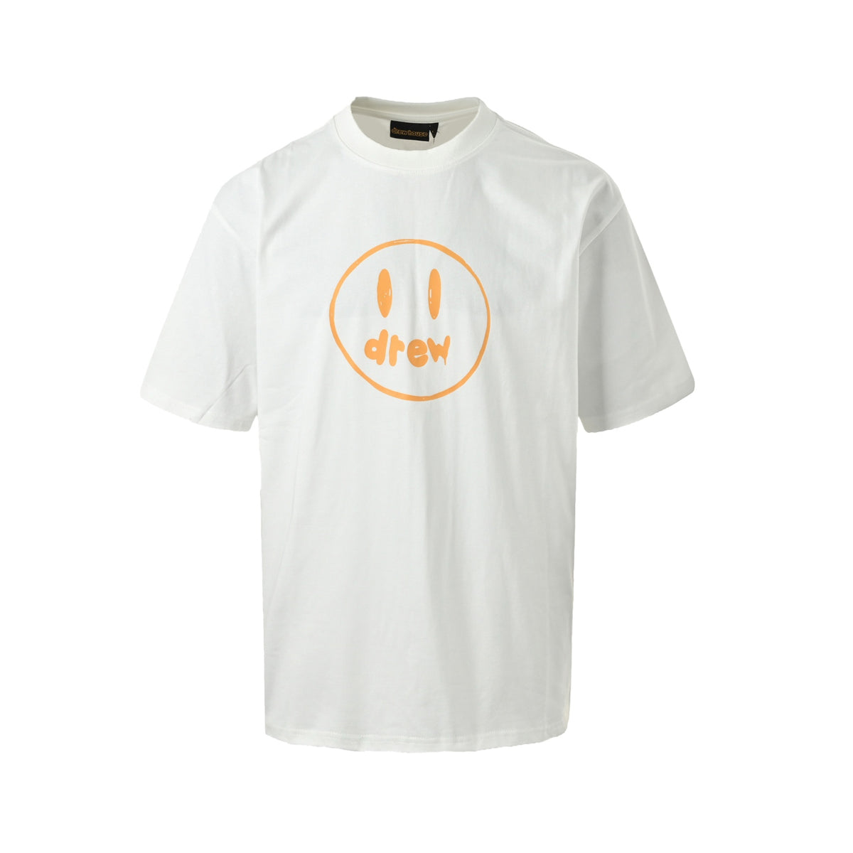 Drew House Line Smiley Print Round Neck Short Sleeve