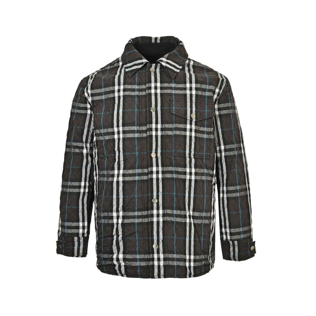 Burberry 25Fw plaid reversible quilted jacket