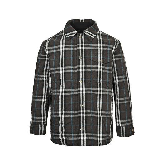 Burberry 25Fw plaid reversible quilted jacket
