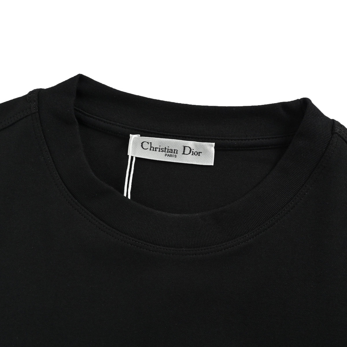 Dior 25Fw 1947 logo embroidered long-sleeved T-shirt
