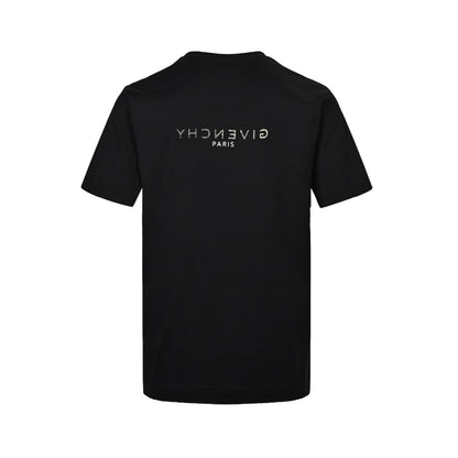 GIVENCHY 25ss reverse letter logo printed short sleeves