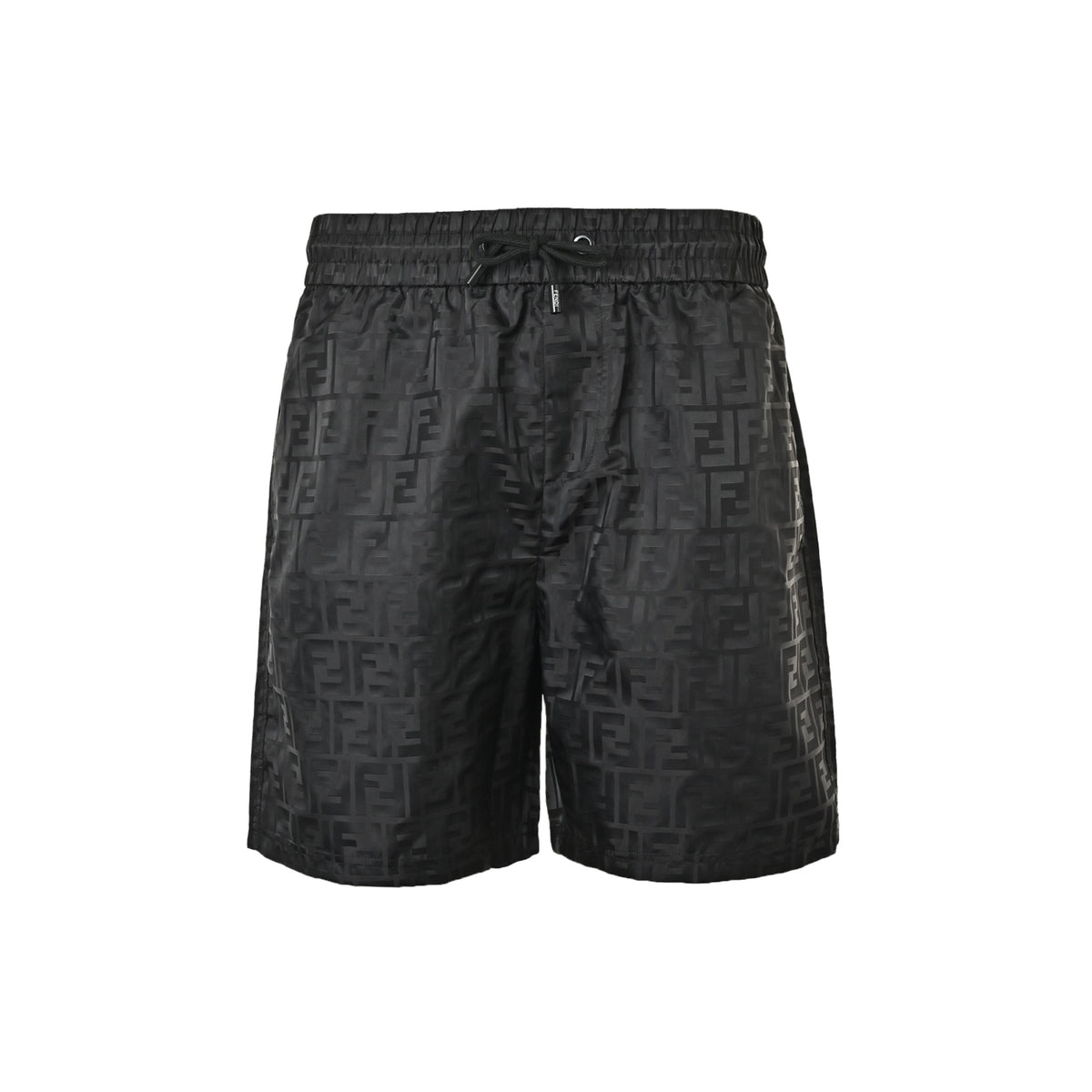 Fendi 26ss FF dark pattern jacquard shorts
