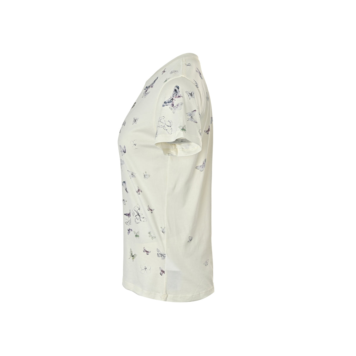 Dior 26ss women's butterfly print short sleeves