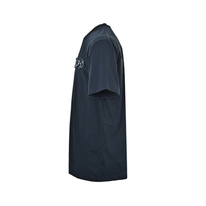 Louis Vuitton 26ss denim patch embroidered short sleeves