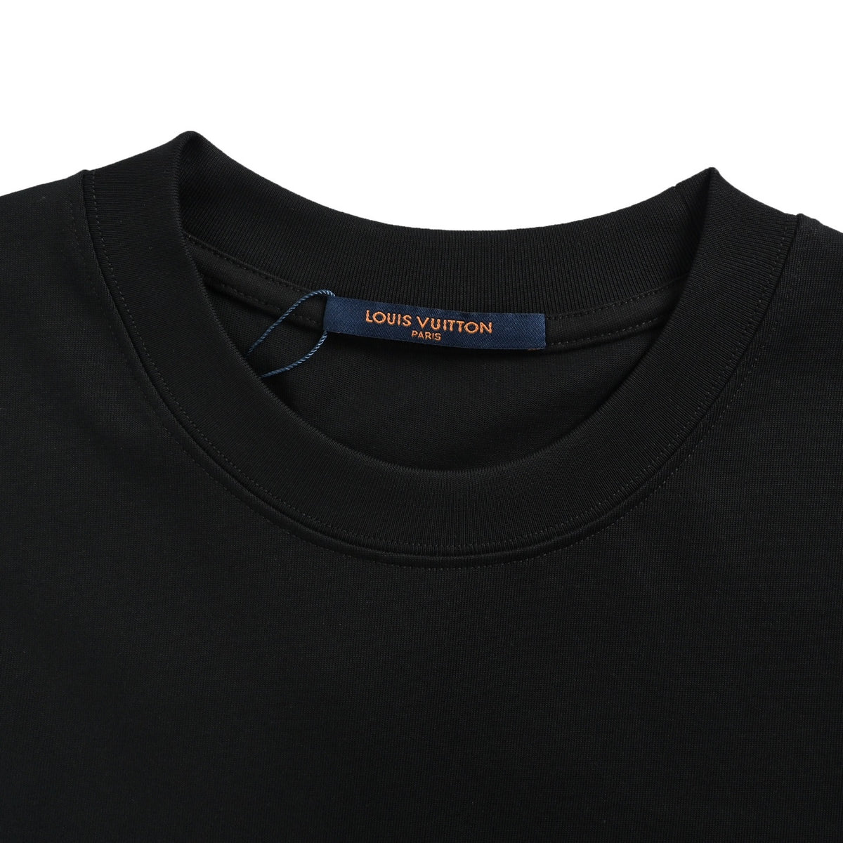 Louis Vuitton 26ss short sleeves with front and rear letter logo embroidery