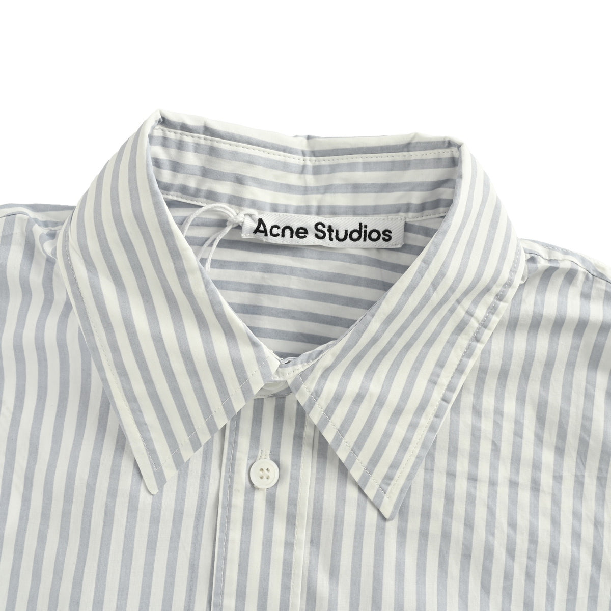Acne Studios long-sleeved shirt with vertical stripes printed on the back