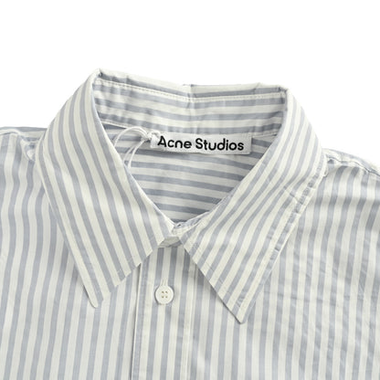 Acne Studios long-sleeved shirt with vertical stripes printed on the back