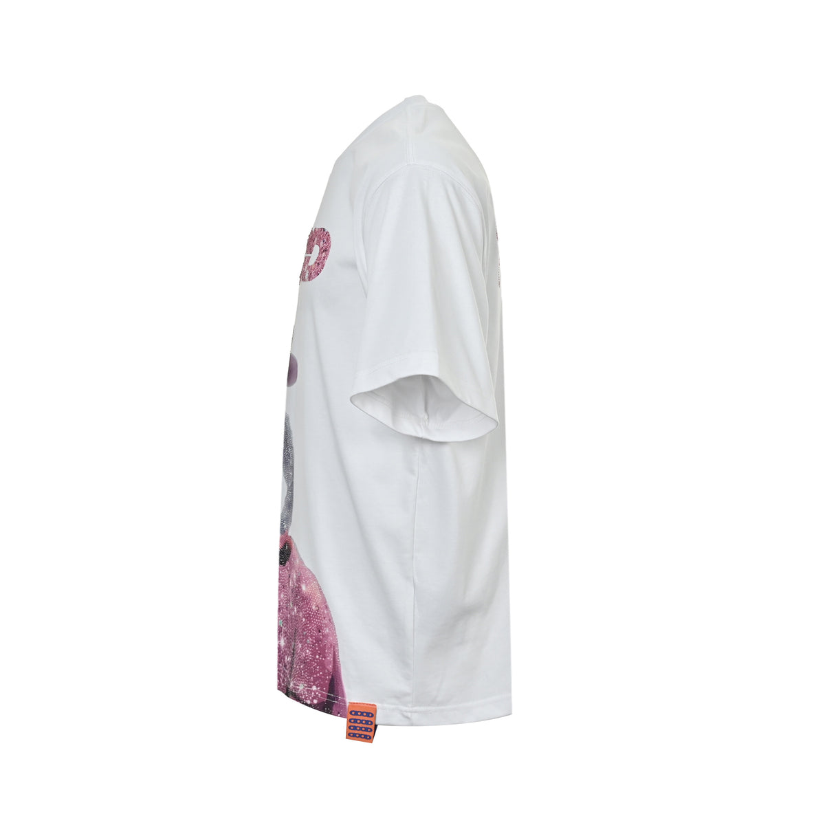 GOOD BRAND Year of the Horse pink denim hot diamond short sleeves