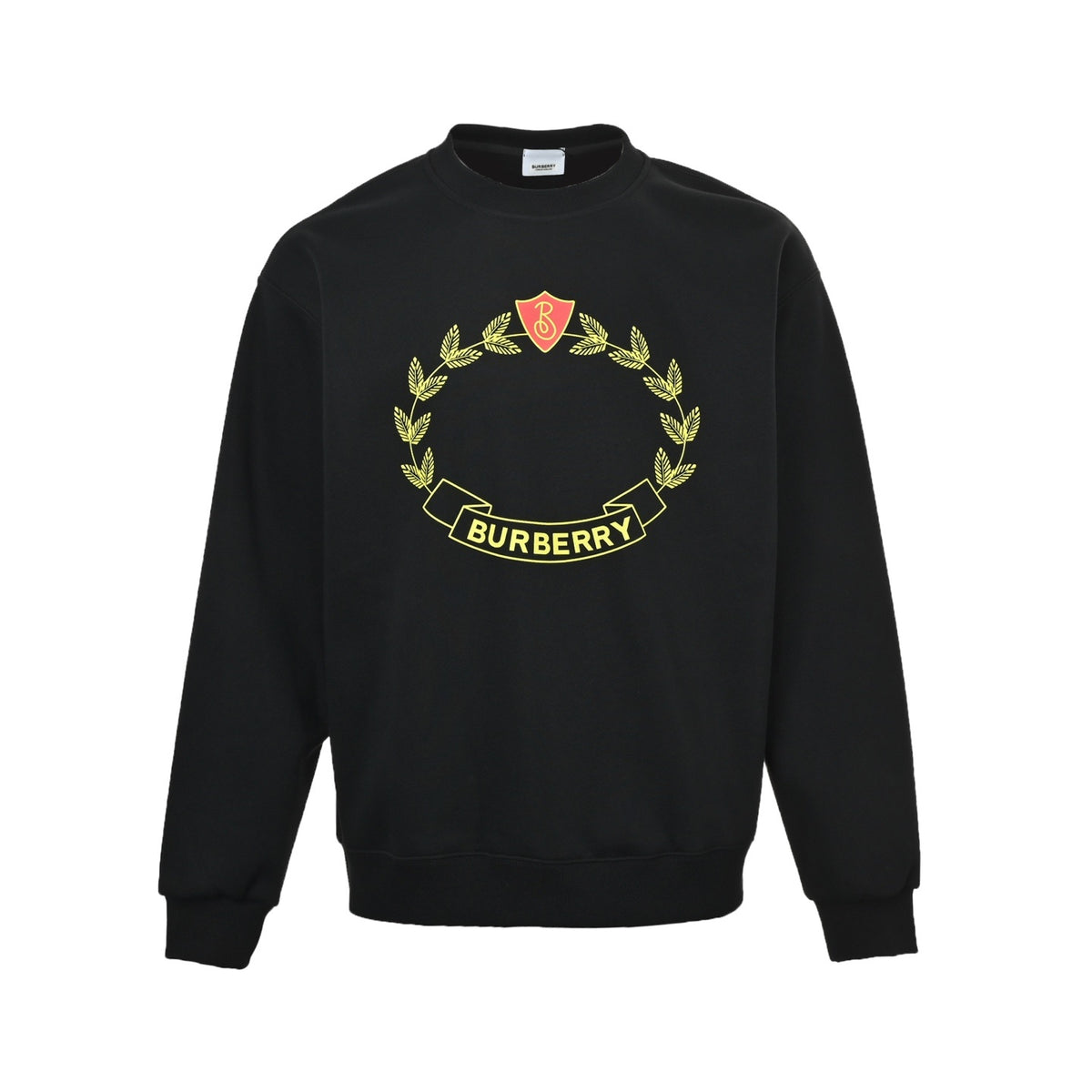 Burberry 25Fw wheat ear print round neck sweatshirt