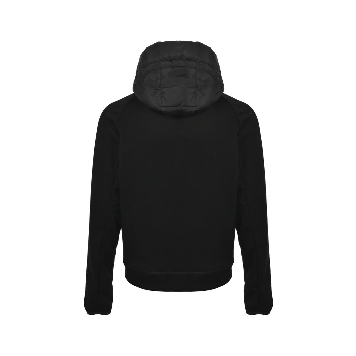 Moncler/Mask Triangle Logo Woven Splicing Hooded Down Jacket