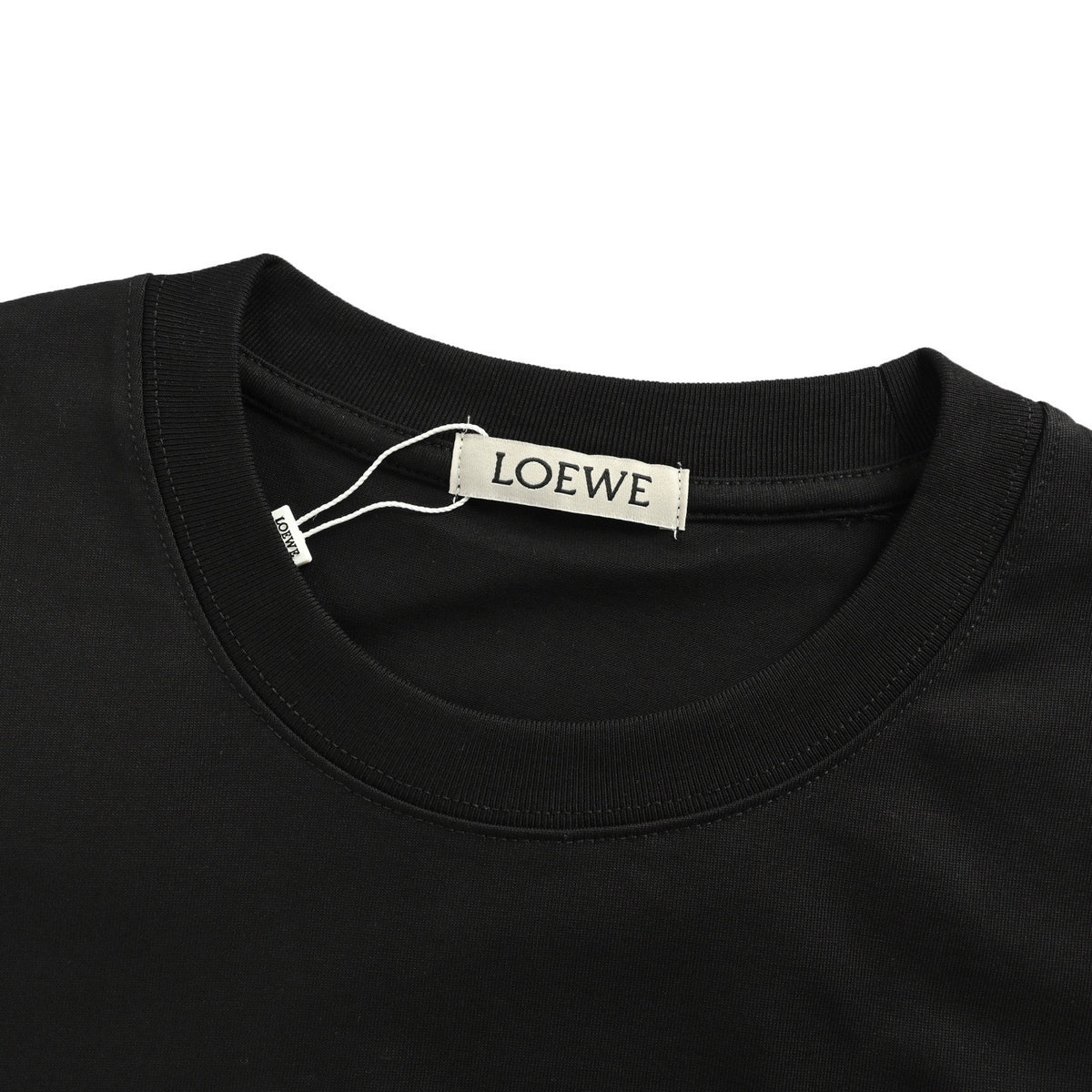 Loewe/Luo Yiwei 25Fw ON Angrun joint logo laminated long-sleeved T-shirt