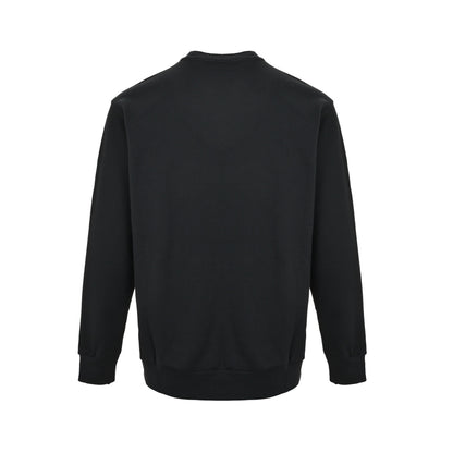 Gucci bear foam suede printed sweatshirt
